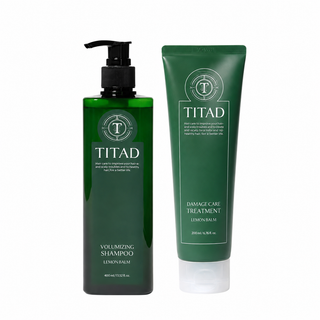 TITAD - Volumizing Shampoo 400ml + Damage Care Treatment 200ml