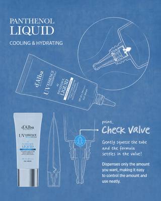 Dalba - UV Essence Waterfull Panthenol Liquid 50ml