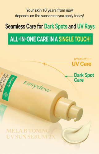 Easydew - DW EGF Mela B Toning UV Sun Serum 2X 40ml