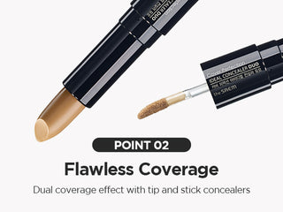 The Saem Cover Perfection Ideal Dual Concealer - 3 Colors