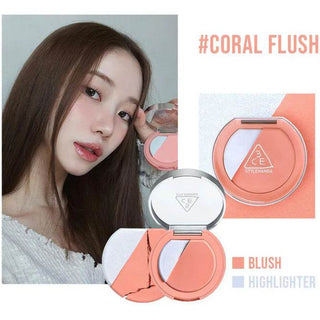 3CE - 3D Blush Lighter - 7 Colors - Koreabe