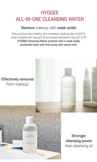 Hyggee - All In One Care Cleansing Water 300ml