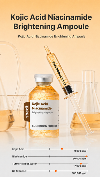 Sungboon Editor - Kojic Acid Niacinamide Ampoule 40ml