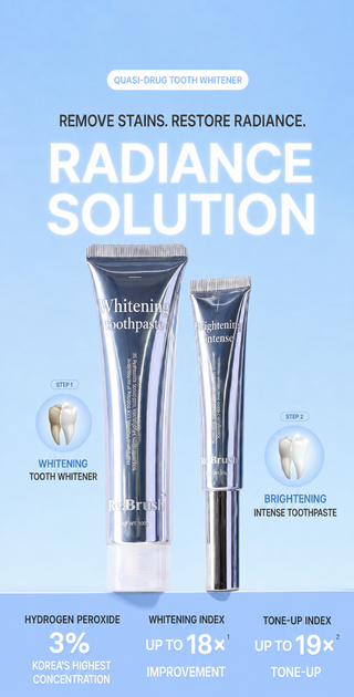 Rebrush - Whitening Toothpaste 80ml + 40ml