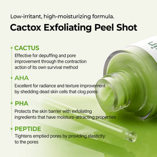 Dr Melaxin - Peel Shot Exfoliating Cactox Serum 80ml