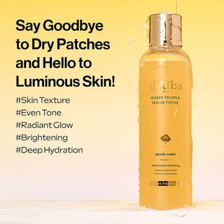 d'Alba - White Truffle Serum Toner 180ml - Koreabe