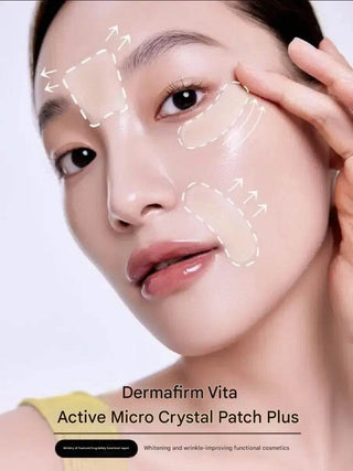 Dermafirm - Vita Active Micro Crystal Patch Plus (6 eyes + 3 front) - Koreabe