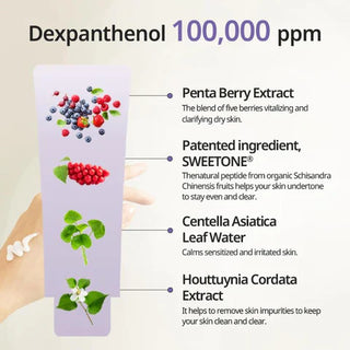 Heveblue - Penta Berry Panthenol Repair Cream 50ml