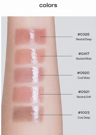 Glow - Diamond Tinted Lip Oil - 5 Colors