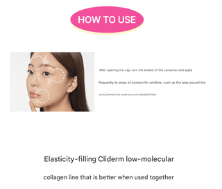 Cleaderm - Small Molecule Collagen Wrinkle Filling Stick - Koreabe