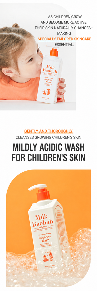 Milk Baobab - Baby Body Wash 500ml