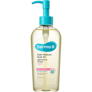 Derma B - Daily Moisture Body Oil 200ml (Fresh Peach)