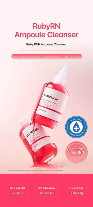 Melable - Lejuran Ampoule Cleanser (PDRN + VIT C) 150ml - Koreabe