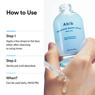 Abib - Hyaluronic Boom Serum 50ml x 2