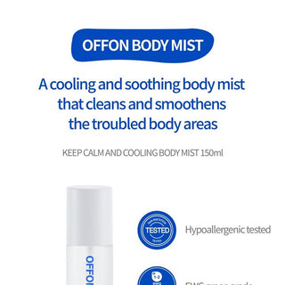 Offon - Keep Calm and Cooling Body Mist 150ml