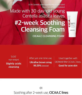 Dermafirm - Cica AC Cleansing Foam 150g - Koreabe