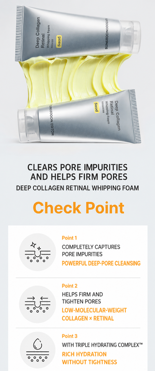 Sungboon Editor - Deep Collagen Retinal Whipping Foam 120ml