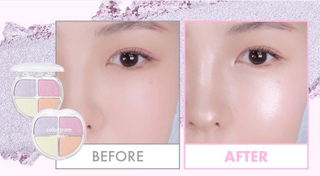 Colorgram - Tintin Dory Highlighter Palette - 2 Colors - Koreabe