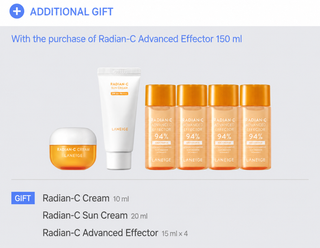 Laneige - Radian C Advanced Effector Toner 150ml