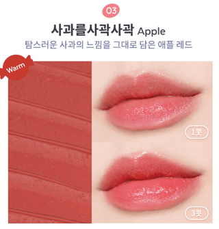 Apieu - Candy Color Balm - 3 Colors - Koreabe
