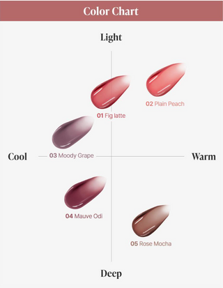 Heart Percent - Dote On Mood First Tint - 5 Colors