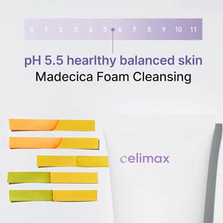 Celimax - Derma Nature Relief Madecica pH Balancing Foam Cleansing 150ml