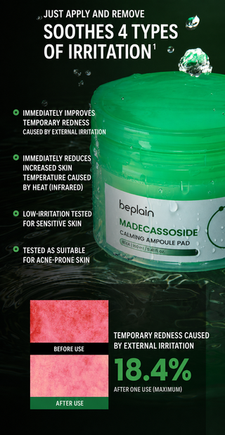 Beplain - Madecassoside Calming Ampoule Pad 70ea