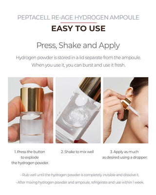 Daylisse - Peptacell Re-Age Hydrogen Ampoule 28ml - Koreabe