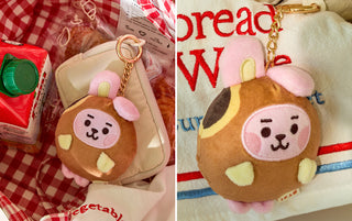 BT21 - COOKY Bakery Plush Keyring