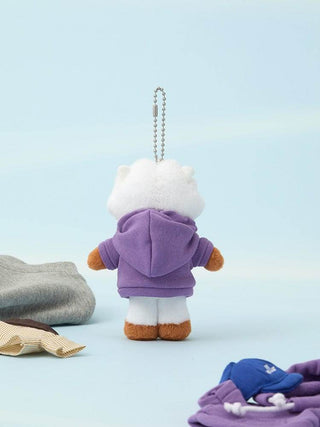 BT21 - RJ Petit Closet Plush Doll Keyring - Koreabe