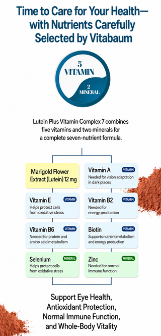 Vitabaum - Lutein Vitamin Complex 7ea