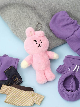 BT21 - COOKY Petit Closet Plush Doll Keyring - Koreabe