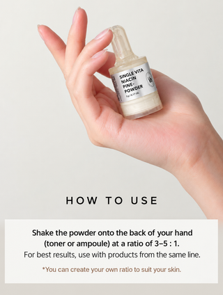 Heveblue - Single Vita Niacin Pine Powder 5g*3