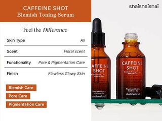 Shaishaishai - Caffeine Shot Vita C Toning Serum 50ml - Koreabe