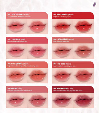 Heart Percent - Dote On Mood Pure Glow Tint - 16 Colors - Koreabe