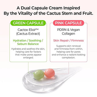 Dr Melaxin - Cactox Pore Relief Dual Capsule Cream 65ml