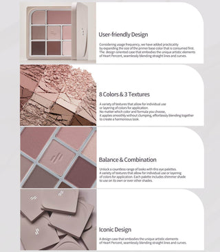 Heart Percent - Beyond The Muse Palette - 4 Colors - Koreabe