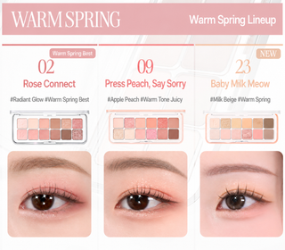 Romand - Pro Eye Palette Air - 10 Colors
