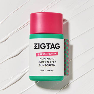 Zigtag - Non-Nano Hyper Shield Sunscreen SPF50+ PA++++ 50ml - Koreabe