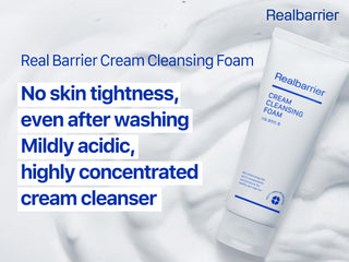 Realbarrier - Cream Cleansing Foam 120ml