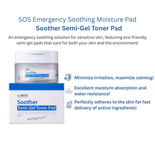 Dr Sante - Soother Semi Gel Toner Pad 80ea