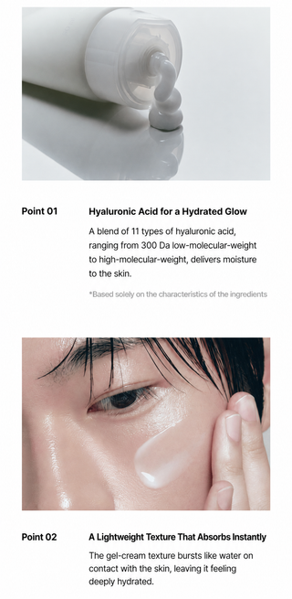 Musinsa Beauty - Hyaluronic Acid Balancing Cream 50ml * 2