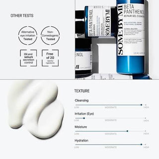 Somebymi - Beta Panthenol Repair Gel Cleanser 120ml