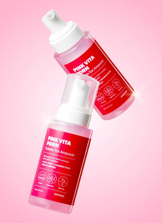 Omitted - Pink Vita PDRN Bubble Tox Ampoule 90ml - Koreabe