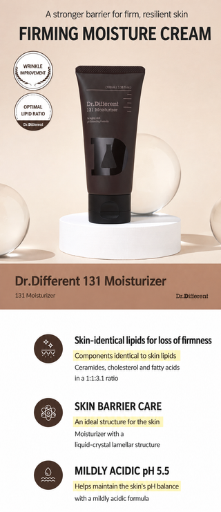 Dr Different - 131 Moisturizer Cream 100ml