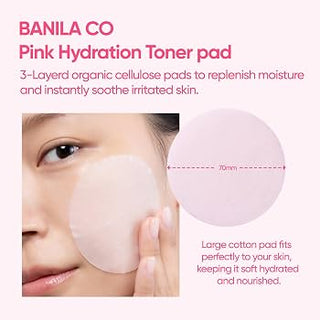 Banila Co - Clean It Zero Pink Hydrating Toner Pad 70ea