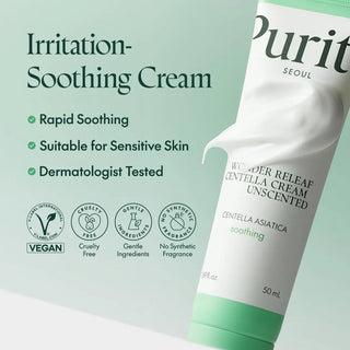 Purito - Wonder Releaf Centella Cream Unscented 50ml