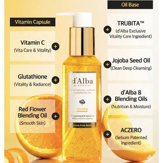 d'Alba - Vita Toning Capsule Cleansing Oil 150ml