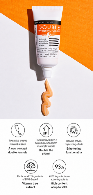 Derma Factory - Double Whitening Cream 40ml