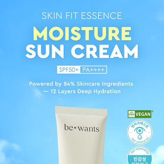 Bewants - Skin Fit Essence Moisture Sun Cream 50ml